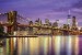 Wallpapers view colorful view of the Brooklyn Bridge