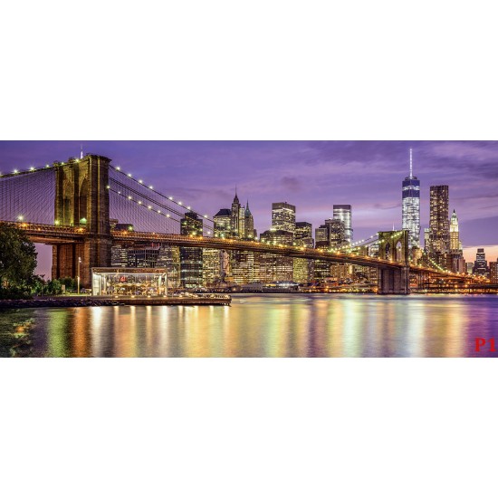 Wallpapers view colorful view of the Brooklyn Bridge