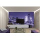 Photo murals night view with a bridge in Manhattan in 3 colors