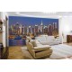 Wallpapers mural coast of night New York
