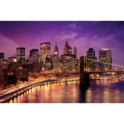 Wallpapers brooklyn bridge view at night