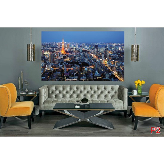 Wallpapers mural Tokyo night view