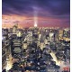 Wallpapers mural night panorama New York