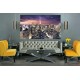 Wallpapers mural night panorama New York