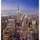 Photo mural city view from a skyscraper in New York