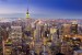Photo mural city view from a skyscraper in New York