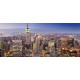 Photo mural city view from a skyscraper in New York