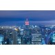 Wallpapers mural panoramic view New York at night
