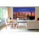 Wallpapers mural New York bridge colorful in 2 colors