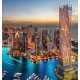 Photo mural beautiful night view of Dubai in 2 colours Photo mural beautiful night view of Dubai in 2 colours