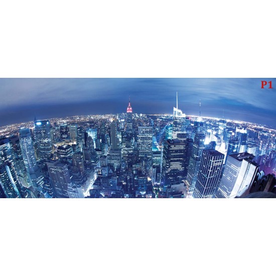 Wallpapers mural panoramic view of Manhattan 2