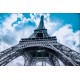 Wall murals Eiffel Tower in 2 options background Wall murals Eiffel Tower in 2 options background