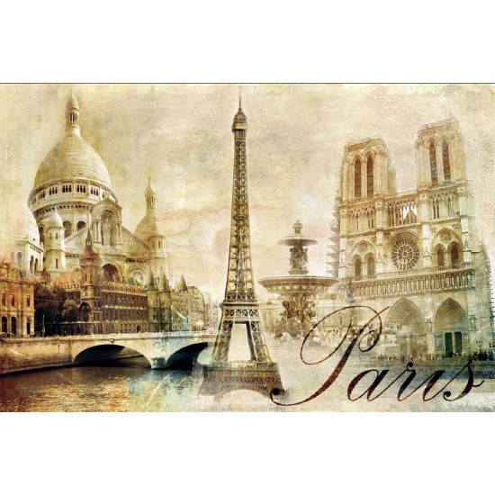Wallpapers collage view of Paris Wallpapers collage view of Paris