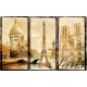 Wallpapers mural retro photo collage from Paris Wallpapers mural retro photo collage from Paris
