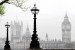 Photo mural view from London in a fog