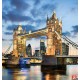 Wallpapers mural Tower bridge in London night sky in 2 colors Wallpapers mural Tower bridge in London night sky in 2 colors