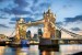 Wallpapers mural Tower bridge in London night sky in 2 colors