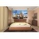 Wallpapers mural Tower bridge in London night sky in 2 colors Wallpapers mural Tower bridge in London night sky in 2 colors