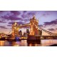 Wallpapers mural Tower bridge in London night sky in 2 colors Wallpapers mural Tower bridge in London night sky in 2 colors