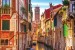 Wallpapers mural colorful canal in Venice