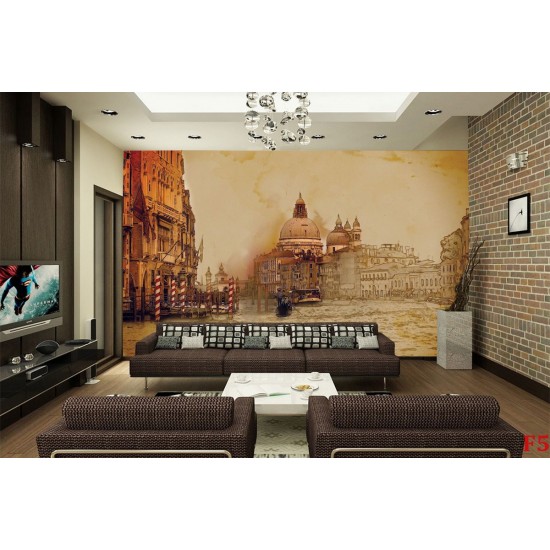 Wall murals Venice painted picture on canvas Wall murals Venice painted picture on canvas