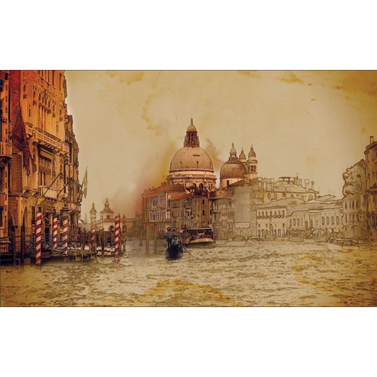 Wall murals Venice painted picture on canvas Wall murals Venice painted picture on canvas