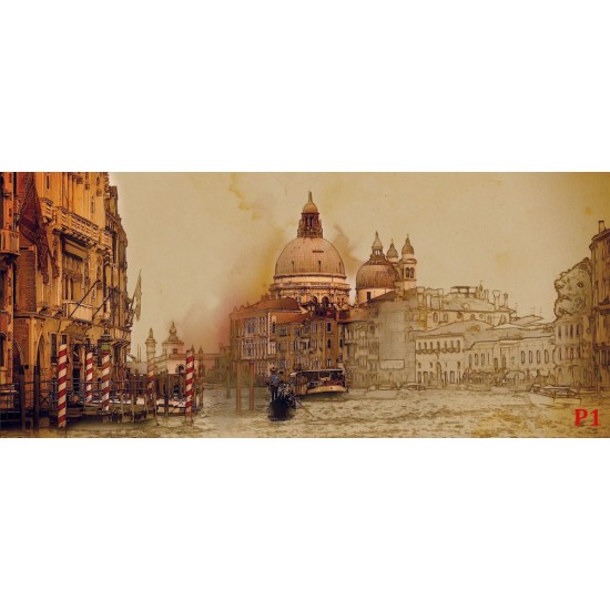Wall murals Venice painted picture on canvas Wall murals Venice painted picture on canvas