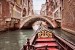 Wallpapers mural beautiful venetian bridge with a gondola