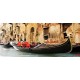 Wall mural a big gondola in the Venice channel Wall mural a big gondola in the Venice channel