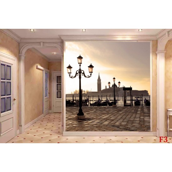 Wallpapers mural Venice at night Wallpapers mural Venice at night