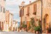 Wallpapers mural retro street with beautiful flowers 3