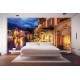 Wallpapers mural retro restaurant in Germany night view
