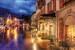 Wallpapers mural retro restaurant in Germany night view