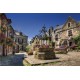 Wallpapers mural view colorful vintage antique houses Wallpapers mural view colorful vintage antique houses