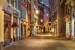 Wall murals unique beautiful night street retro in 2 variants