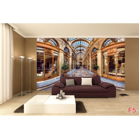 Wallpapers mural retro bazaar shops Wallpapers mural retro bazaar shops