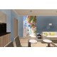Wall murals Santorini street with flowers Wall murals Santorini street with flowers