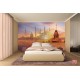 Photo mural compilation Istanbul with a mosque