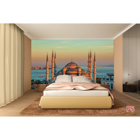 Wallpapers mural Blue mosque in Istanbul