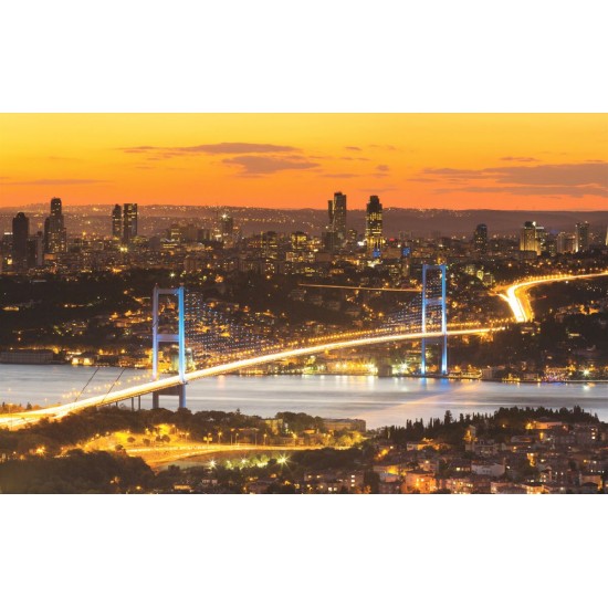 Wallpapers mural views from Istanbul and bridge Wallpapers mural views from Istanbul and bridge