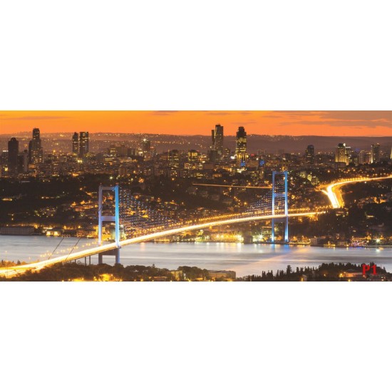 Wallpapers mural views from Istanbul and bridge Wallpapers mural views from Istanbul and bridge