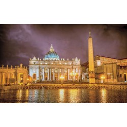 Photo murals view from Vatican Basilica Rome