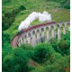 Wallpapers mural beautiful view with a train and a bridge Wallpapers mural beautiful view with a train and a bridge