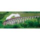Wallpapers mural beautiful view with a train and a bridge Wallpapers mural beautiful view with a train and a bridge