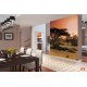 Wall mural sunset in Africa's savanna