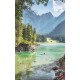 Wallpapers mural beautiful view of mountain with river and forests