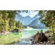 Wallpapers mural beautiful view of mountain with river and forests
