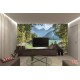 Wallpapers mural beautiful view of mountain with river and forests