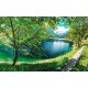 Wallpapers Beautiful landscape with a lake panoramic mountain Wallpapers Beautiful landscape with a lake panoramic mountain