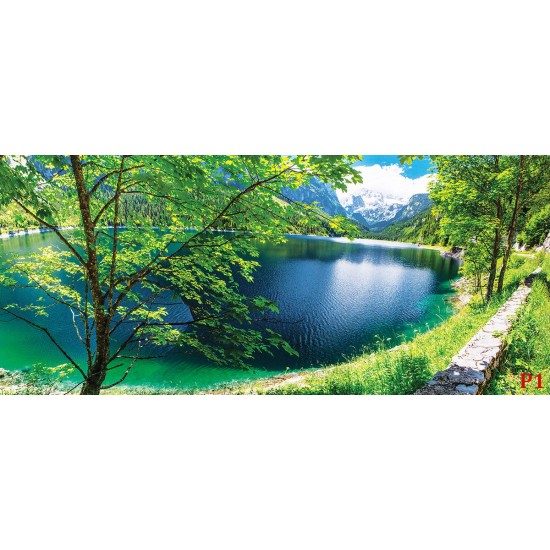 Wallpapers Beautiful landscape with a lake panoramic mountain Wallpapers Beautiful landscape with a lake panoramic mountain